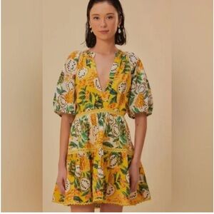 FARM Rio Biriba Mix Mini Dress